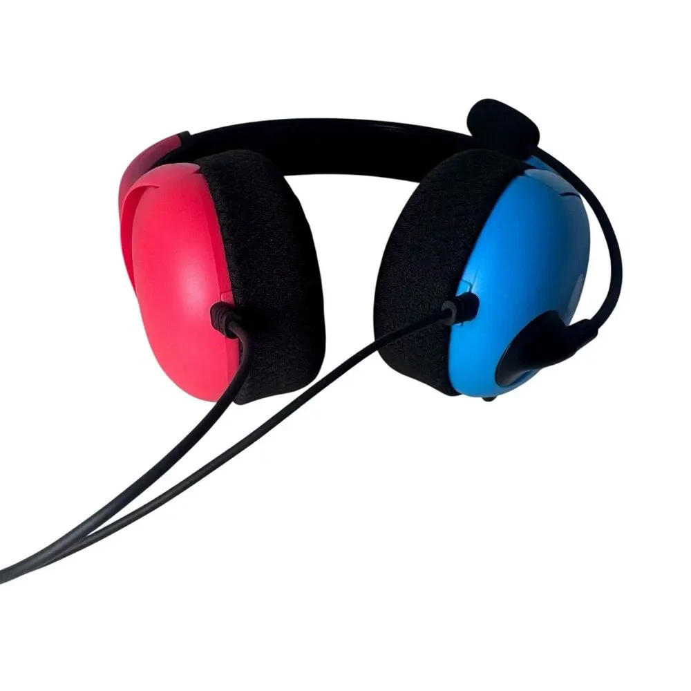 PDP Airlite Wired Headset For Nintendo Switch Red Blue Fast Shipping